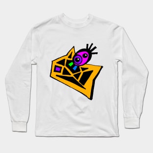 alien abstract Long Sleeve T-Shirt